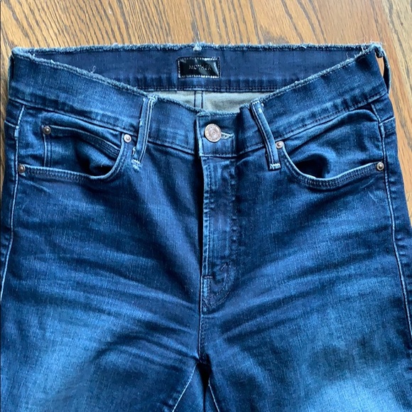 Mother Double Fray Charmer Crop - Photo Finish 26 - Picture 10 of 12